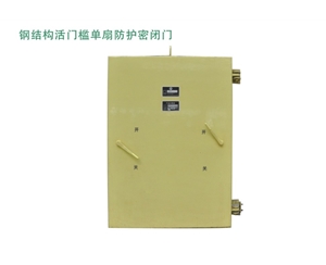 广东钢结构活门槛单扇防护密闭门